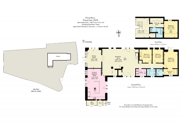 Floor Plan Image for 4 Bedroom Detached House for Sale in Priory Lane, Frensham, Surrey