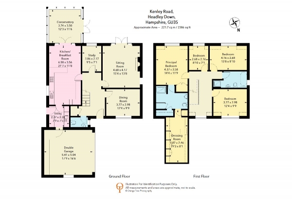 Floor Plan Image for 4 Bedroom Detached House for Sale in Kenley Road, Headley Down, Hampshire