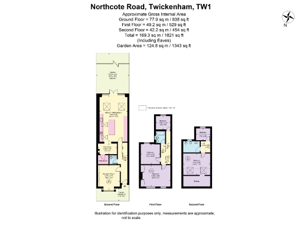 Floor Plan Image for 5 Bedroom Terraced House for Sale in Northcote Road, St Margaret's