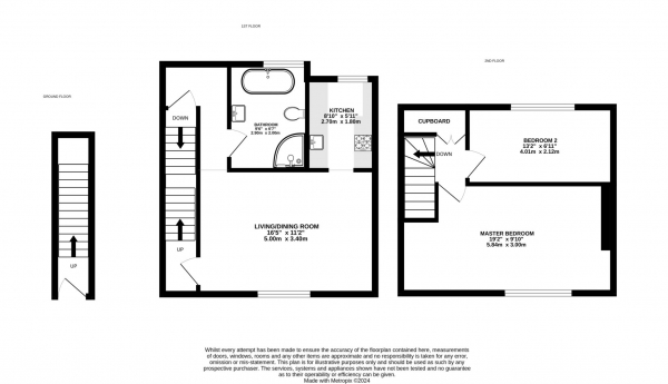 Floor Plan Image for 2 Bedroom Duplex for Sale in Brunswick Street, Reading