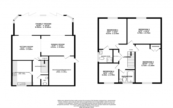 Floor Plan Image for 5 Bedroom Detached House for Sale in Maytree Walk, Caversham