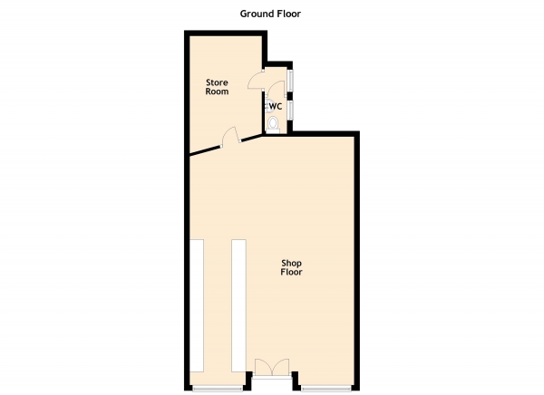 Floor Plan Image for Commercial Property for Sale in Portland Place, Leith, Edinburgh, EH6 6LA