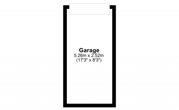 Floor Plan Image for Garage for Sale in Queenspark Court, Edinburgh, EH8 7DY