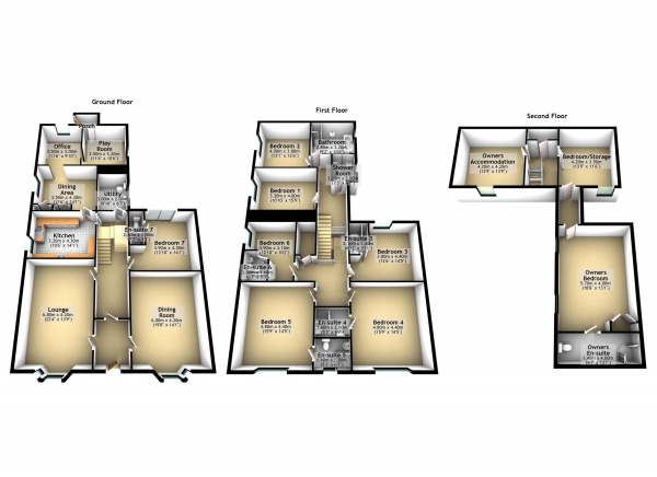 Floor Plan Image for 10 Bedroom Commercial Property for Sale in Castle Street, Banff, Aberdeenshire, AB45 1DH