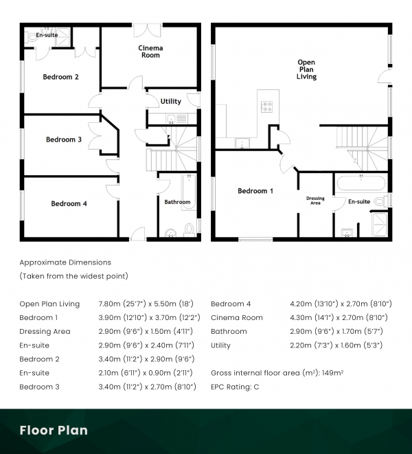 Floor Plan Image for 5 Bedroom Detached House for Sale in Kinghorn Road, Burntisland, Fife, KY3 9JU