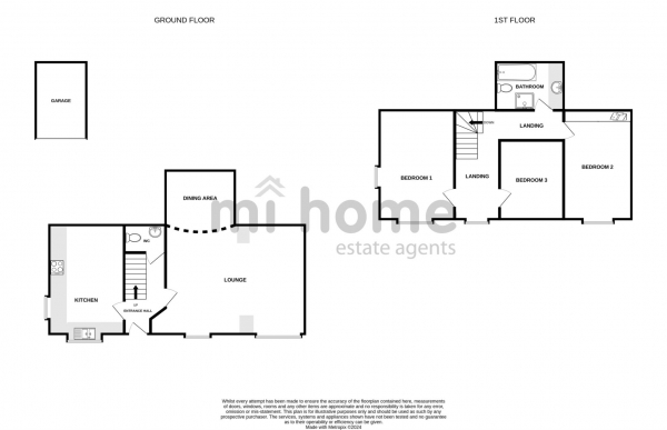 Floor Plan Image for 3 Bedroom Barn Conversion for Sale in The Old Barn, Harvesters Fold, Wharles, PR4 3XG