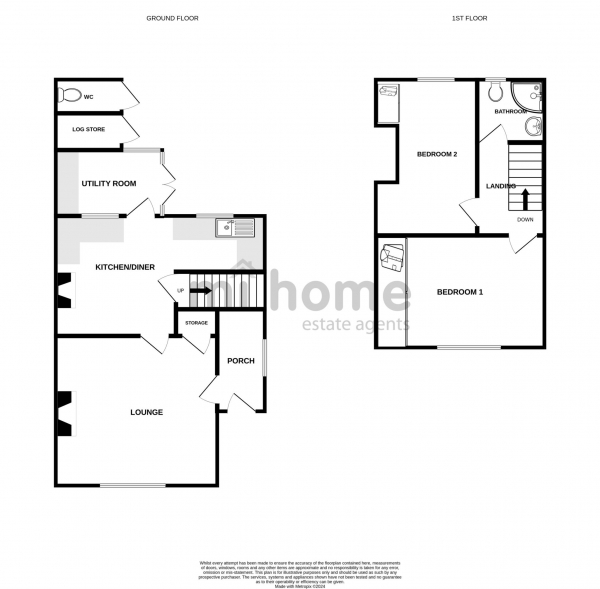 Floor Plan Image for 2 Bedroom Cottage for Sale in Preston Old Road, Clifton, PR4 0ZA