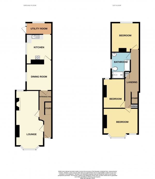 Floor Plan Image for 3 Bedroom Terraced House for Sale in Australia Road, Heath/Gabalfa, Cardiff