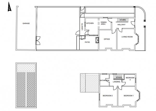 Floor Plan Image for 3 Bedroom End of Terrace House for Sale in Allensbank Road, Heath, Cardiff