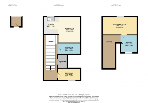 Floor Plan Image for 2 Bedroom Maisonette for Sale in Hart Street, Brentwood