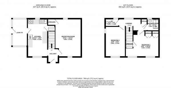 Floor Plan Image for 2 Bedroom Semi-Detached House for Sale in Running Waters, Hutton