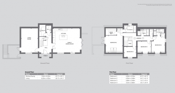 Floor Plan Image for 4 Bedroom Detached House for Sale in Ashlyns Road, Berkhamsted
