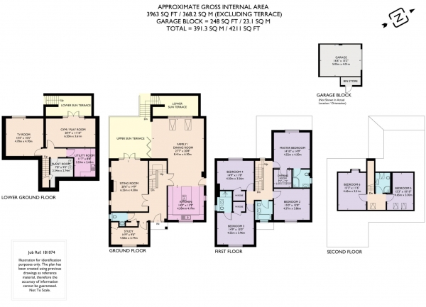 Floor Plan Image for 6 Bedroom Detached House for Sale in Chesham Road, Berkhamsted