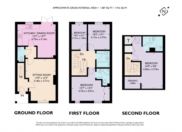 Floor Plan Image for 4 Bedroom Terraced House for Sale in Manor Street, Berkhamsted