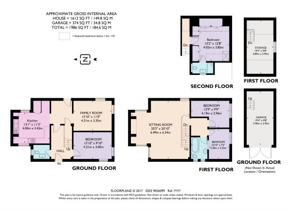 Floor Plan Image for 4 Bedroom Barn Conversion to Rent in Stocks Road, Aldbury