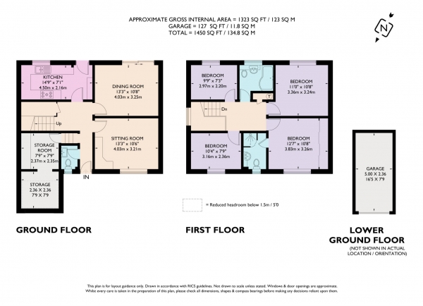 Floor Plan Image for 4 Bedroom Detached House for Sale in Coram Close, Berkhamsted