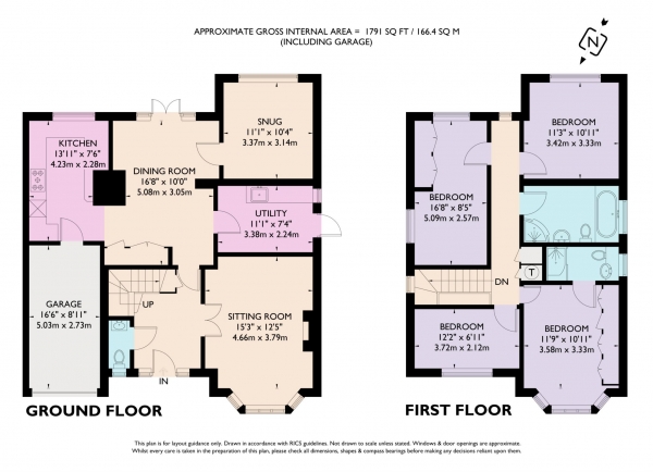 Floor Plan Image for 4 Bedroom Detached House for Sale in Harcourt Road, Tring