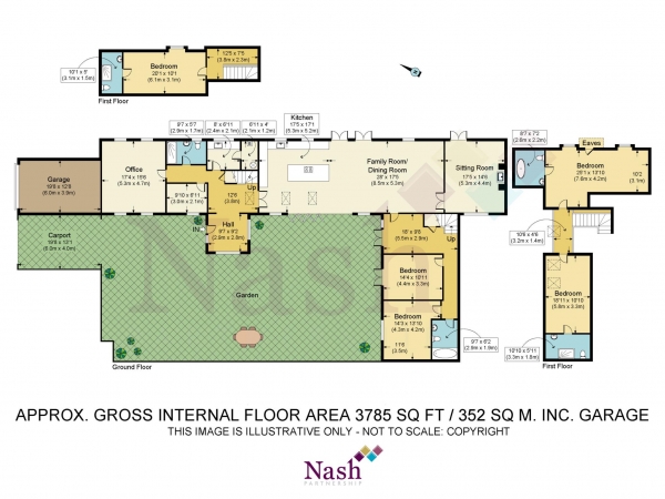 Floor Plan Image for 5 Bedroom Barn Conversion for Sale in Pendley Farm, Station Road, Tring