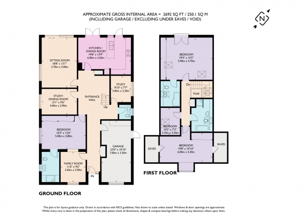 Floor Plan Image for 4 Bedroom Detached House for Sale in Bunstrux, Tring