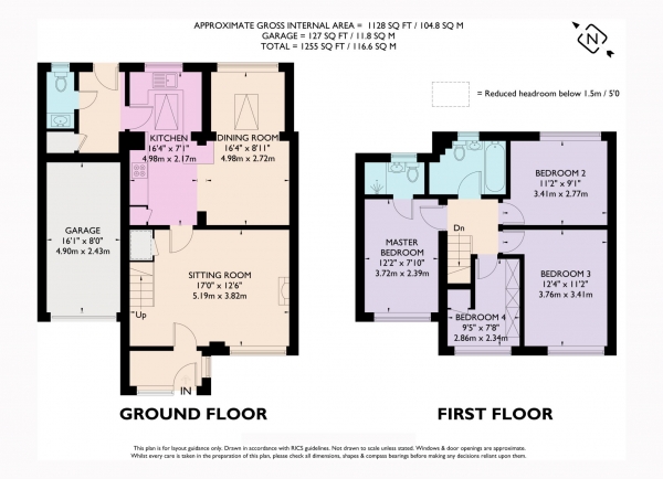 Floor Plan Image for 4 Bedroom Semi-Detached House for Sale in Lukes Lea, Marsworth