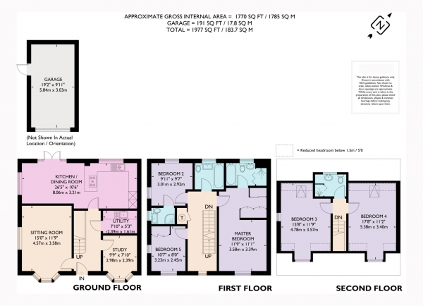 Floor Plan Image for 5 Bedroom Detached House for Sale in Vantage Street, Aston Clinton