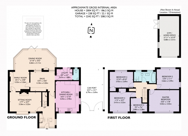 Floor Plan Image for 5 Bedroom Semi-Detached House for Sale in Long Marston Road, Marsworth