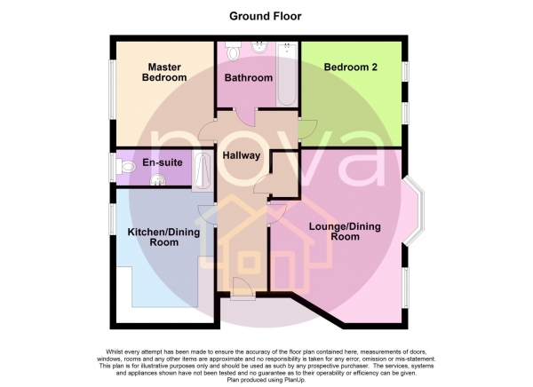 Floor Plan Image for 2 Bedroom Flat to Rent in Beacon Park Road, Plymouth, PL2 3JP