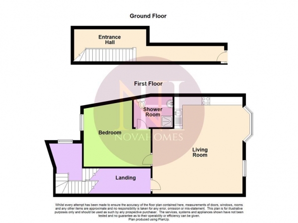 Floor Plan Image for 1 Bedroom Flat to Rent in Devonport Road, Plymouth, PL3 4DL