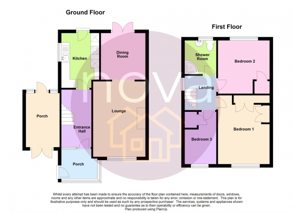 Floor Plan Image for 3 Bedroom Semi-Detached House for Sale in Southway Drive, Southway, PL6 6BZ