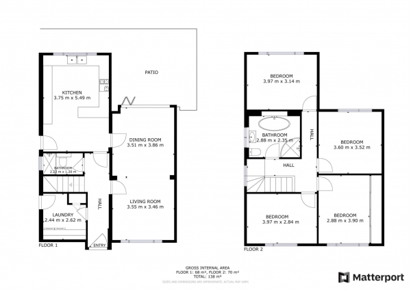 Floor Plan Image for 4 Bedroom Detached House for Sale in Moorland View, Derriford, PL6 6AN