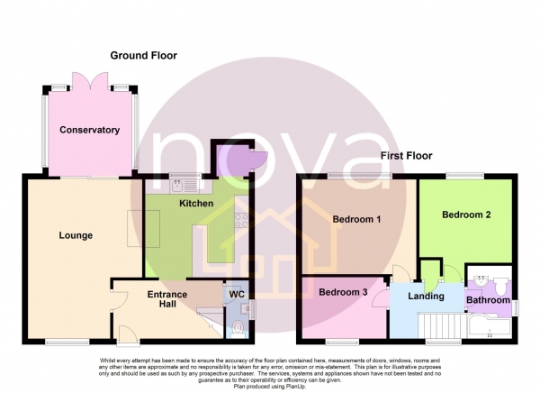 Floor Plan Image for 3 Bedroom Semi-Detached House for Sale in Eastbury Avenue, Honicknowle, PL5 2ND