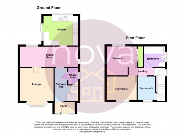 Floor Plan Image for 3 Bedroom Semi-Detached House for Sale in Jubilee Road, Plymouth, PL5 2PQ