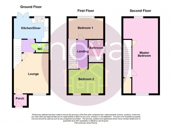 Floor Plan Image for 3 Bedroom Semi-Detached House for Sale in Afflington Road, Plymstock, PL9 7GH