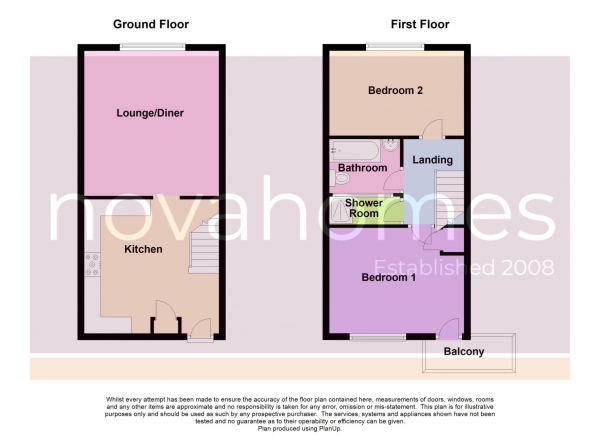 Floor Plan Image for 2 Bedroom Maisonette for Sale in Cecil Street, Plymouth, PL1 7HA