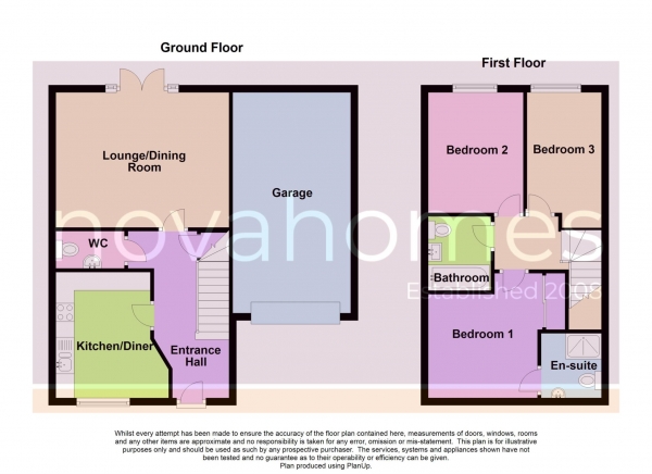 Floor Plan Image for 3 Bedroom Semi-Detached House for Sale in Halter Close, Plymouth, PL5 4BZ