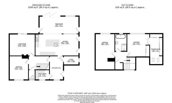 Floor Plan Image for 3 Bedroom Semi-Detached House for Sale in New Lane, Drighlington