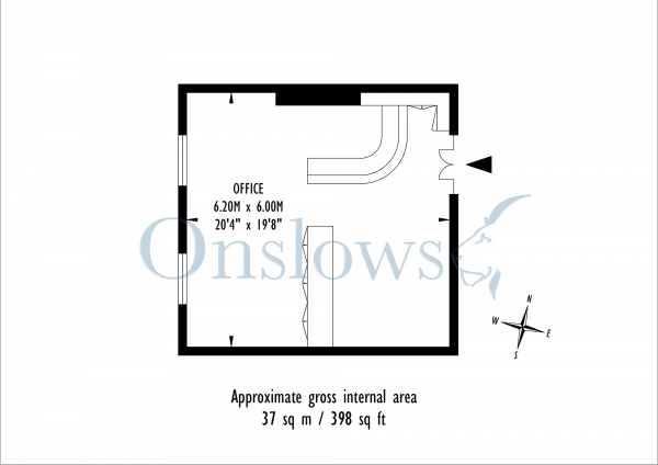 Floor Plan Image for Commercial Property to Rent in Gloucester Road, London