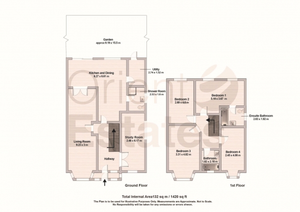 Floor Plan Image for 4 Bedroom Semi-Detached House for Sale in Kings Close, London