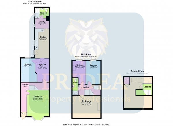 Floor Plan Image for 6 Bedroom Terraced House for Sale in Eastbourne Street, Lincoln