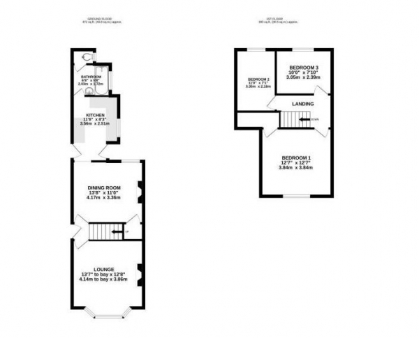 Floor Plan Image for 3 Bedroom Terraced House for Sale in Foster Street, Lincoln