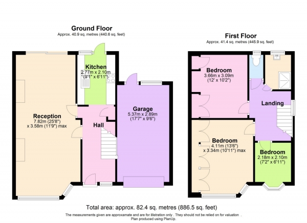 Floor Plan Image for 3 Bedroom End of Terrace House for Sale in Hale Grove Gardens, Mill Hill, NW7