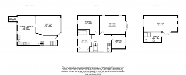 Floor Plan Image for 4 Bedroom Semi-Detached House for Sale in Hale Grove Gardens, Mill Hill, NW7