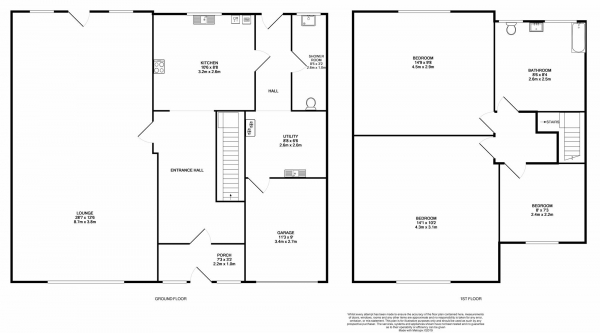 Floor Plan Image for 3 Bedroom Semi-Detached House to Rent in South View Drive, London