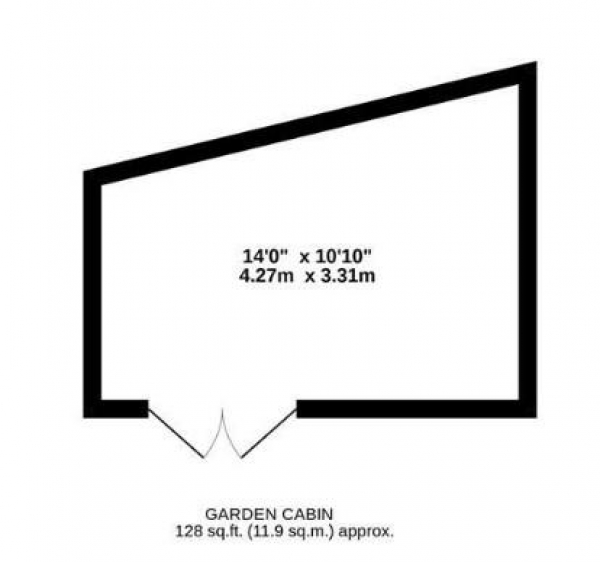 Floor Plan Image for 3 Bedroom Terraced House to Rent in Laburnum Avenue, Hornchurch