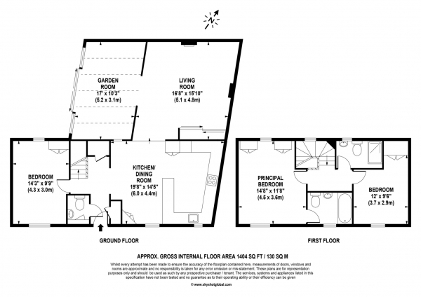 Floor Plan Image for 3 Bedroom Semi-Detached House for Sale in Forge Lane, Petersham