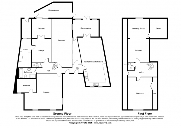 Floor Plan Image for 5 Bedroom Detached House for Sale in Hamlet Road, Collier Row, RM5