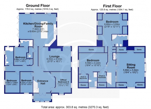 Floor Plan Image for 5 Bedroom Detached House for Sale in Silford Cross, Westward Ho!