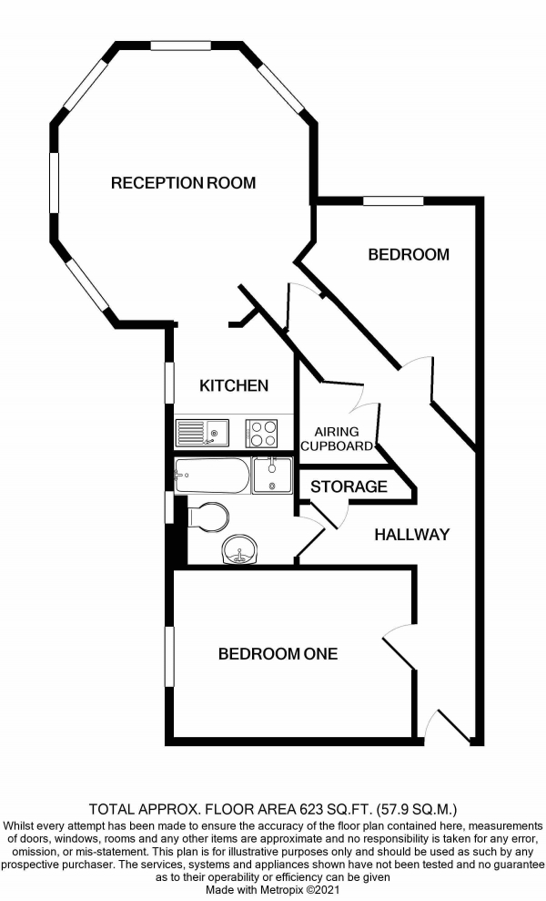 Floor Plan Image for 2 Bedroom Apartment for Sale in Alan Road, Ipswich