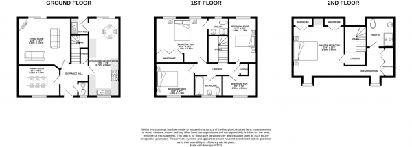 Floor Plan Image for 5 Bedroom Detached House for Sale in Osprey Avenue, Jennett`s Park