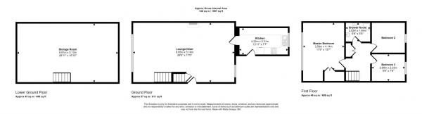 Floor Plan Image for 3 Bedroom Semi-Detached House for Sale in Standalane Stewarton